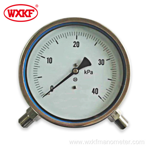 150mm pressure meter differential pressure gauges